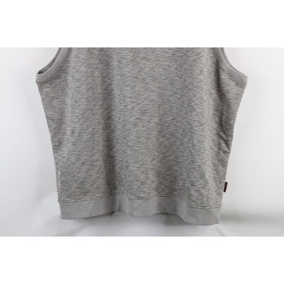 Duluth Trading Co Mens 2XL Relaxed Fit Loophole Half Zip Comfort Vest Sweatshirt - Picture 3 of 11